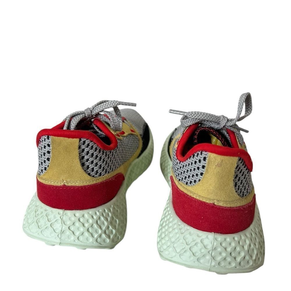 Steve Madden Women’s Sneakers 6.5M Red Yellow Black Mint Green Sole RUN02S1 - Picture 6 of 9
